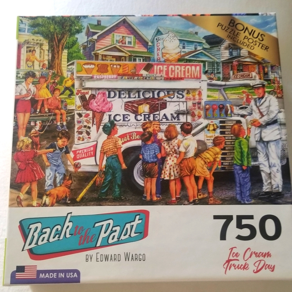 Ice Cream Truck Puzzle by Rose Art